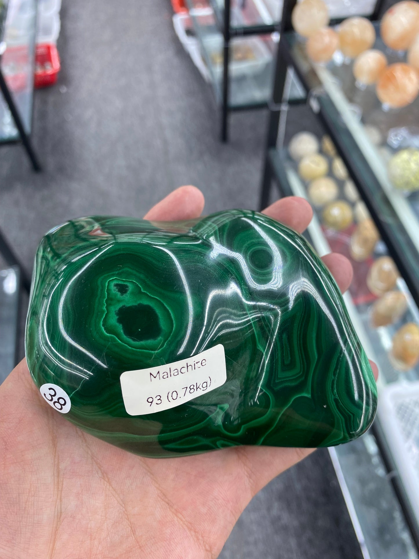 Malchite Free Form