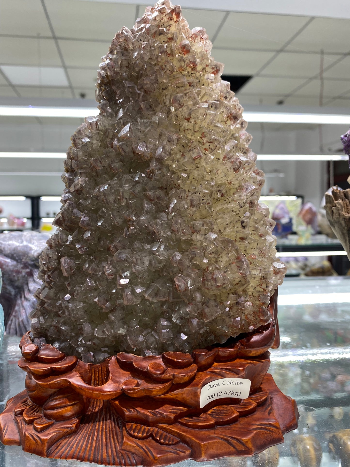 Dyed Calcite