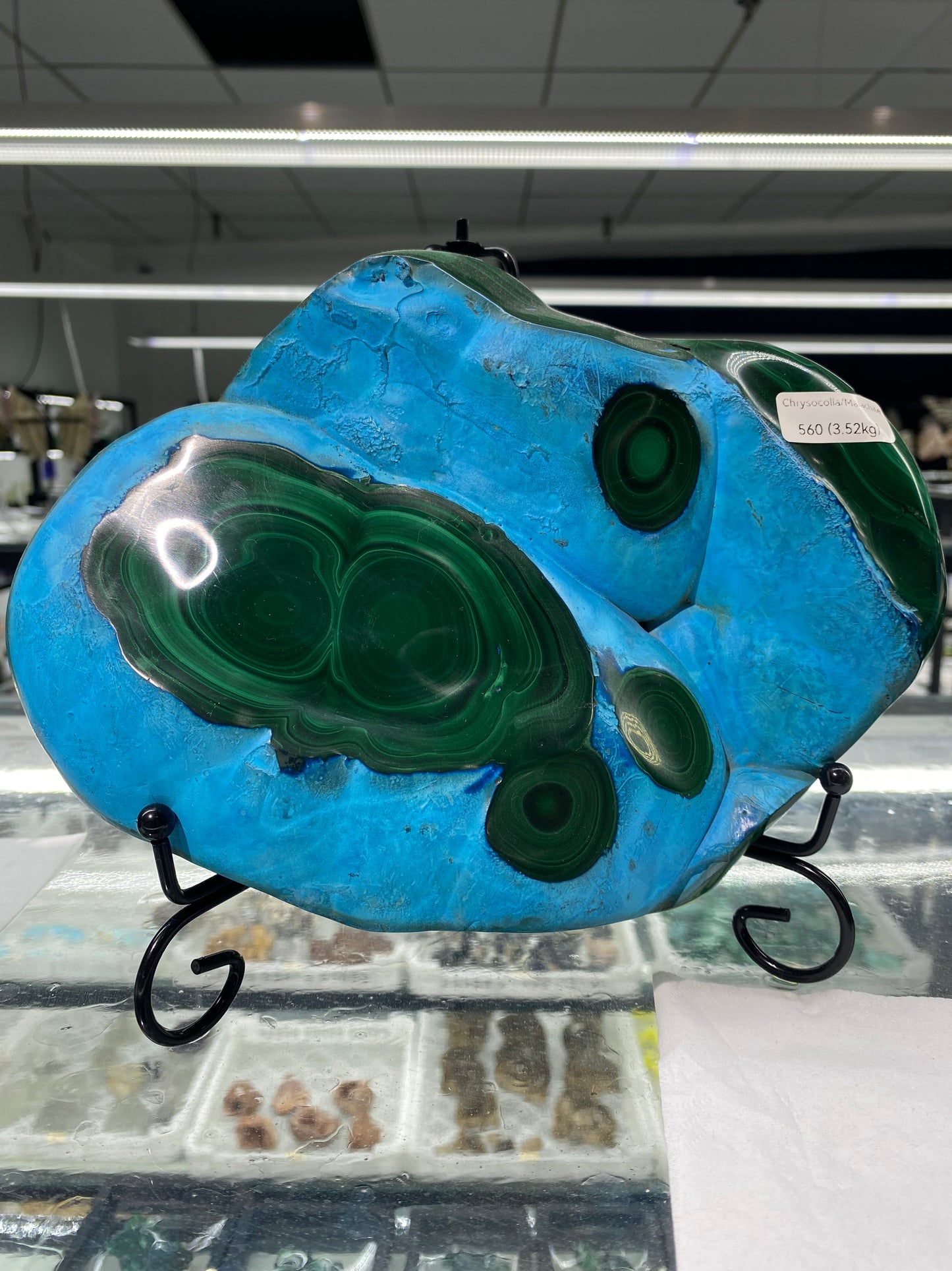 Chrysocolla & Malachite