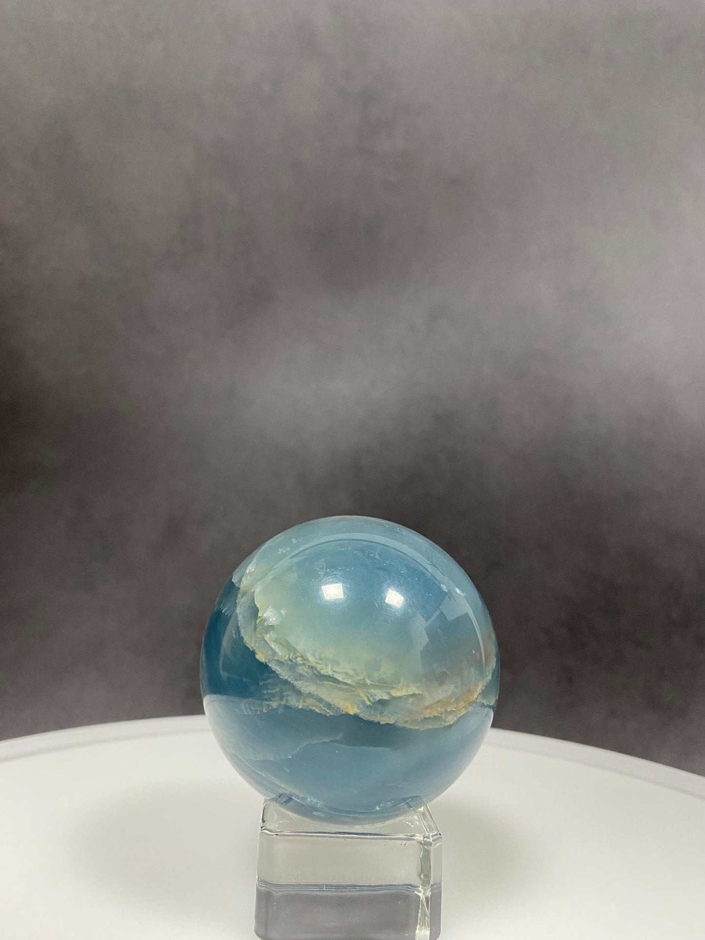 Blue Oynx Sphere